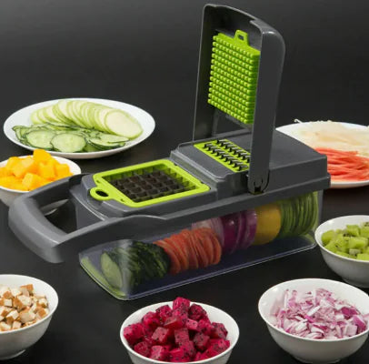 7 in 1  Multifunction Vegetable Cutter Food Slicer Dicer