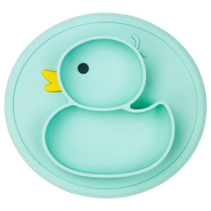 Baby Duck Shape Silicone Plate